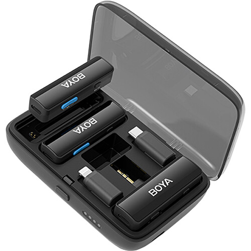 Boya BOYALINK All-in-one Design Wireless Microphone System - 1